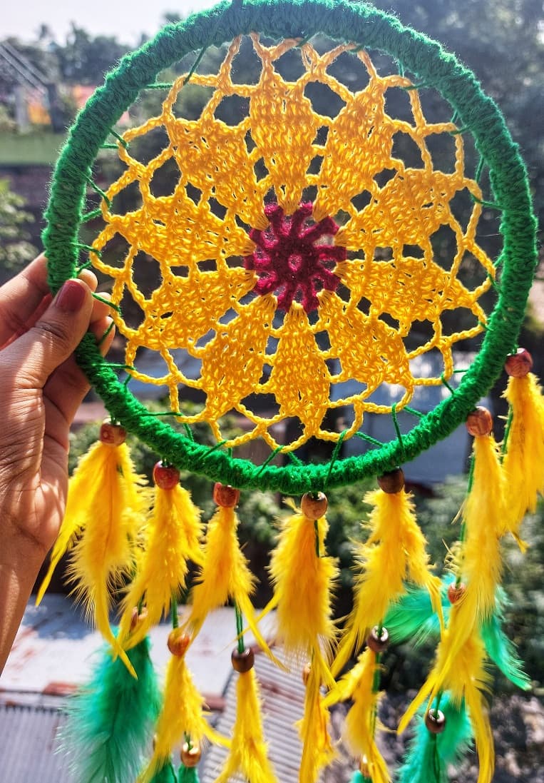 Sunflower Dreamcatcher